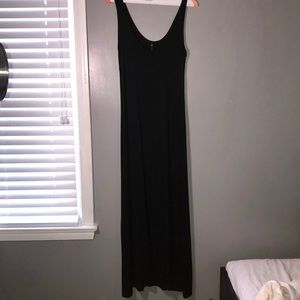 Simple Black Maxi Dress